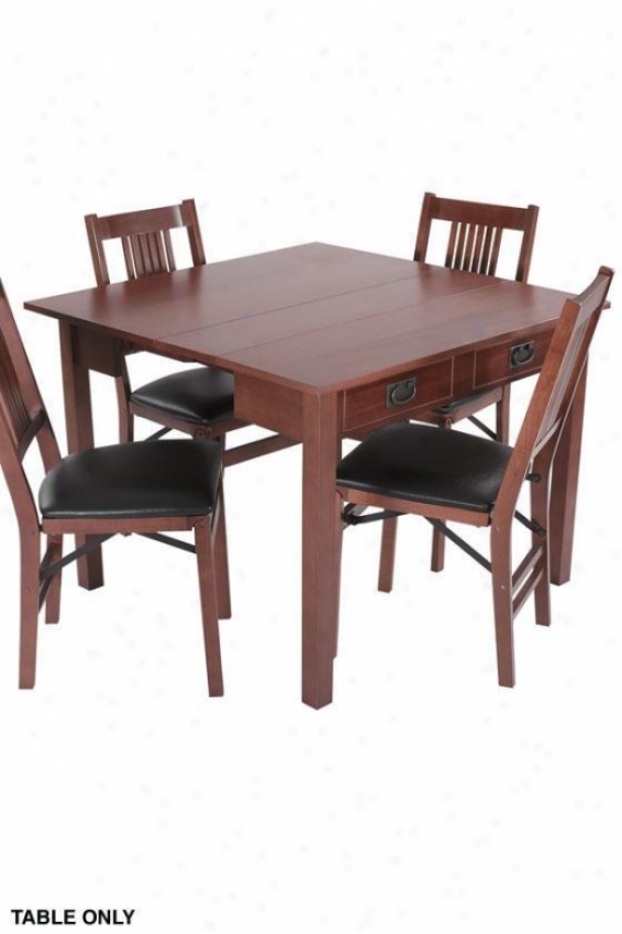 "expandaway Combination Dining Table - 30""hx40""w, Brown"