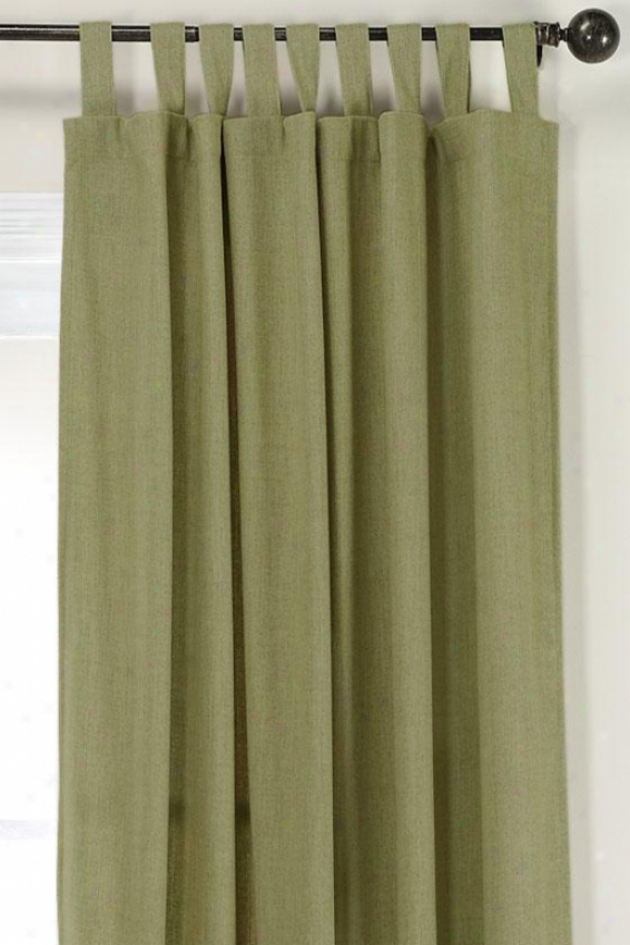 "extreme Grass TabT op Drapery - Tab Top Drapery, 108""hx54""w"