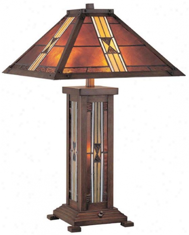 "farah Table Lamp - 25.5""hx16""d, Bronze"