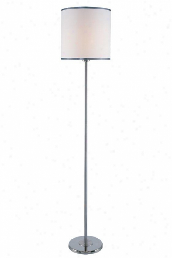 "fayola Floor Lamp - 60.75h X 11.75"", White"