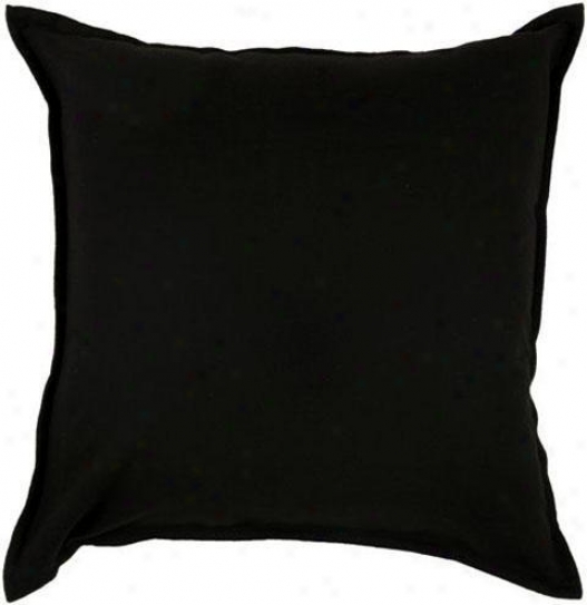 "fi1more 20"" Square Pillow - 20""x20"", Negro"