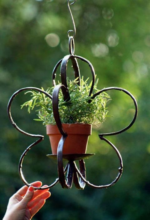 "flora Candle Pot Holder - 21""hx13.75""d, Bronze"