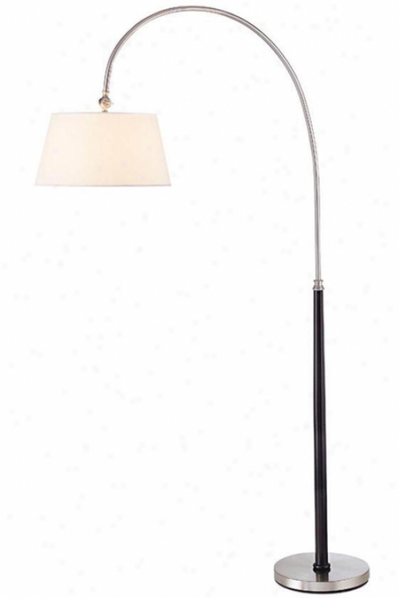 "fola Floor Lamp - 71.5""hx42.5""d, Silver"