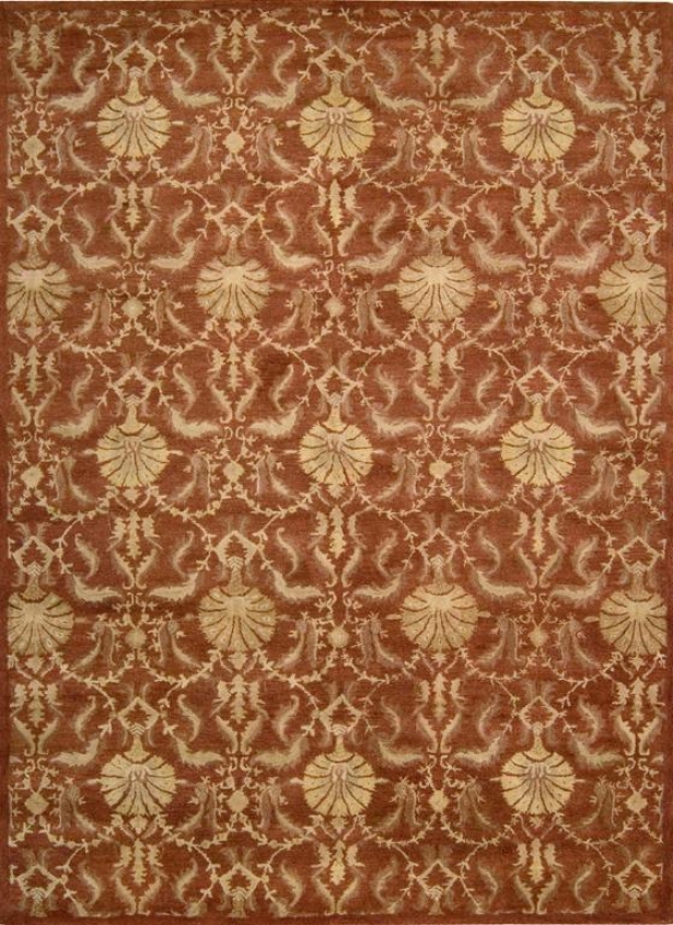 Forsyth Area Rug - 8'x11', Pumpkin