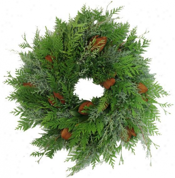 "fresh Bunches Wreath - 18"", Fresh"