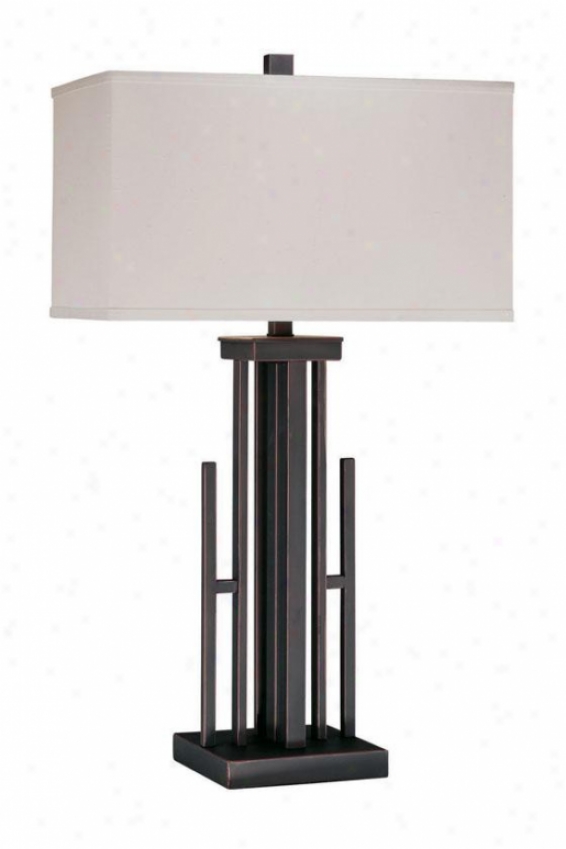 "gabe Table Lamp - 28.5""h X 16""w, Bronze"