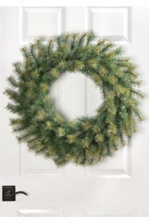 "glitter Wreath - 30"", Green"