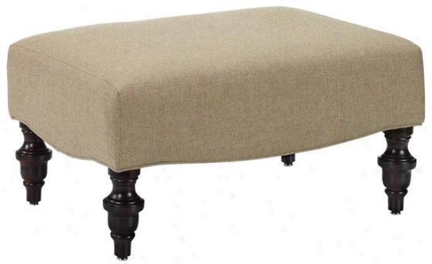 Greewnich Ottoman - Ottoman, Bskt Wv Beige