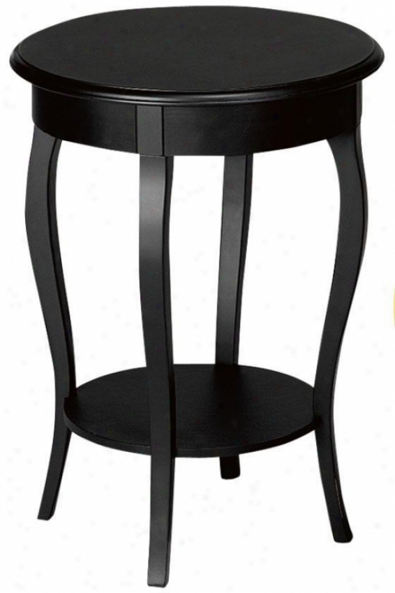 "hamilton Accent Table - 25""hx18""d, Black"