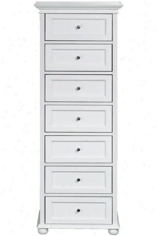 Hampton Bay Seven-drawer Chest - 7-drawer, White