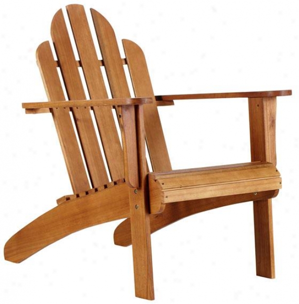Hamptons Adirondack Chair - 38h3x0wx37.5d, Ivory