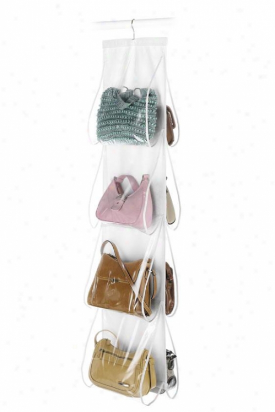 "hanging Handbag File - 48""hx12""wx0""d, White"