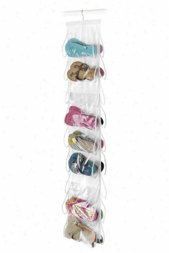 "hanging Shoe Fil3 - 55""hx12""wx1""d, White"