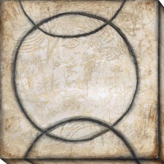 Harmony And Balance Iii Canvas Wall Art - Iii, Black