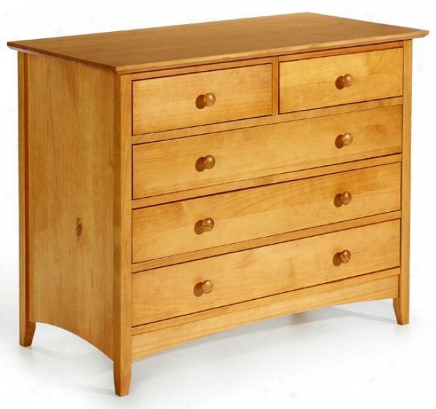 "hawthorne 37""w Three-plus-two Drawer Chest - 31""hx37""w, Tan"