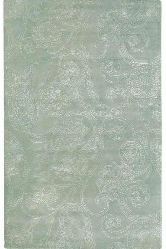 "highlands Rug - 5'5"" Round, Sage"