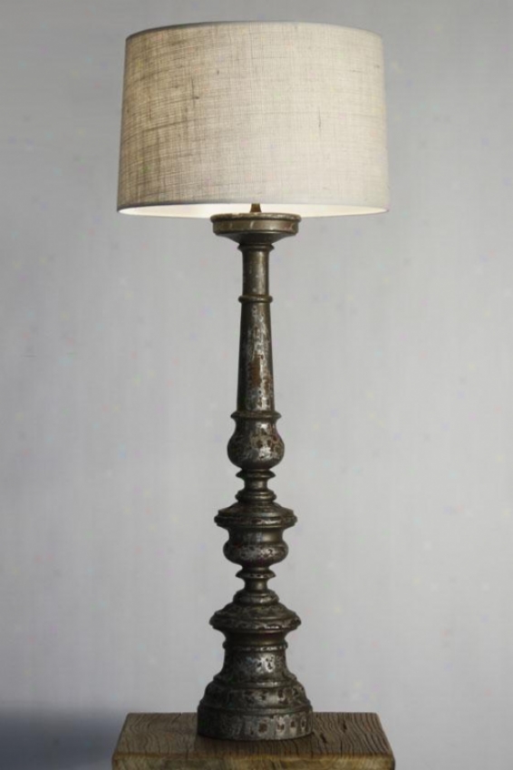 Hovington Table Lamp - 40hx16wx16d, Gold Rustic