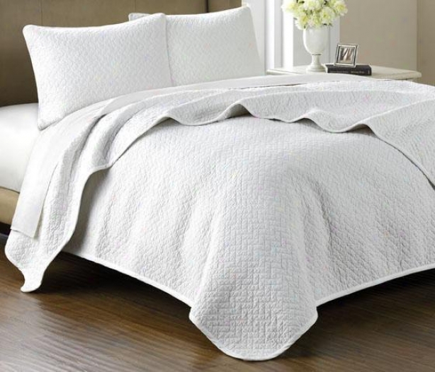 Huntington Ii Point Coverlet Set - King 3pc Set, Beige