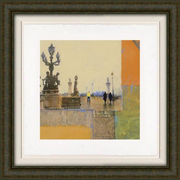 Impressions Of Paris Ii Framed Wall Art - Ii, Fltd Burlwood