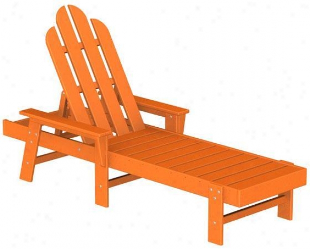 Indoor/outdoor Cahise Lounges - Polywood Adirondack Chaise Lounge