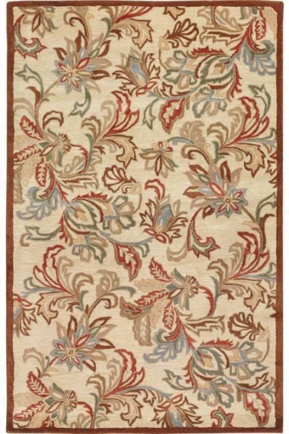 "interlude Area Rug - 7'9"" Roubd, Beige"