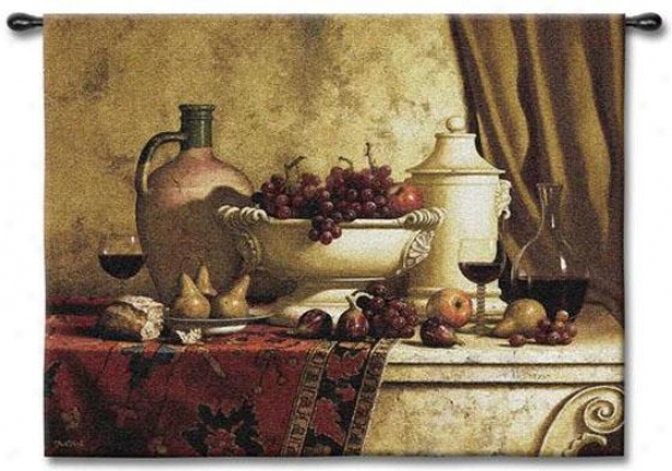 Italian Feast Tapestry - Small, Multi