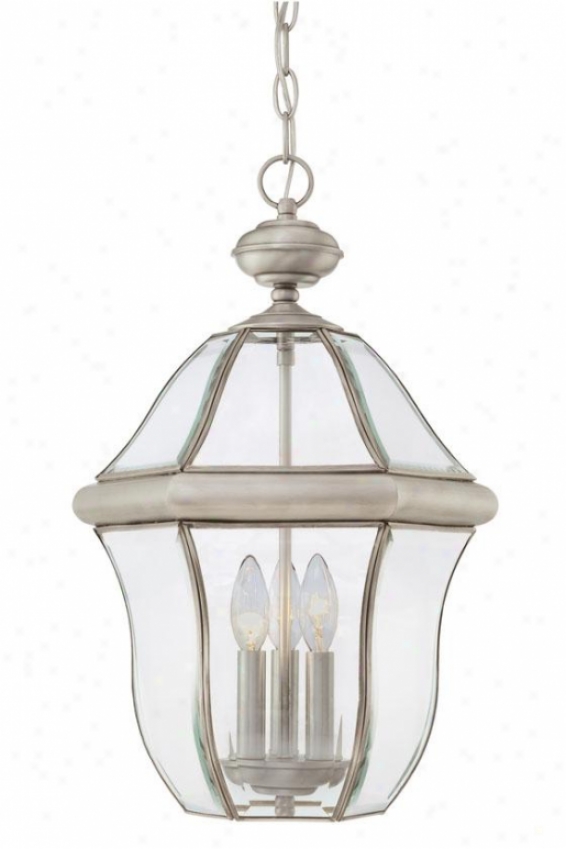 "jonas Outd0or Hanging Lantern - 20.5""h, Gray"