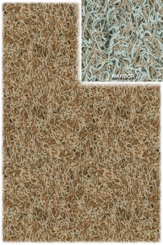 Joyous Shag Area Rug - 2'x4', Harbor