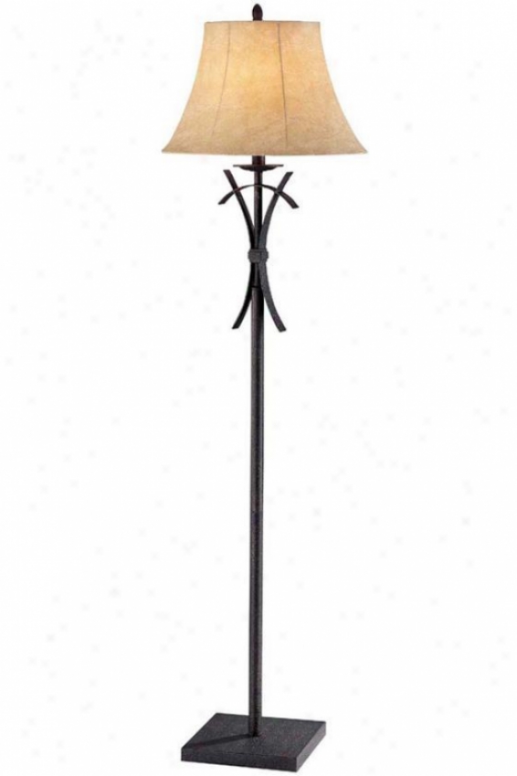 "kamryn Floor Lamp - 588""hx15""d, Black"