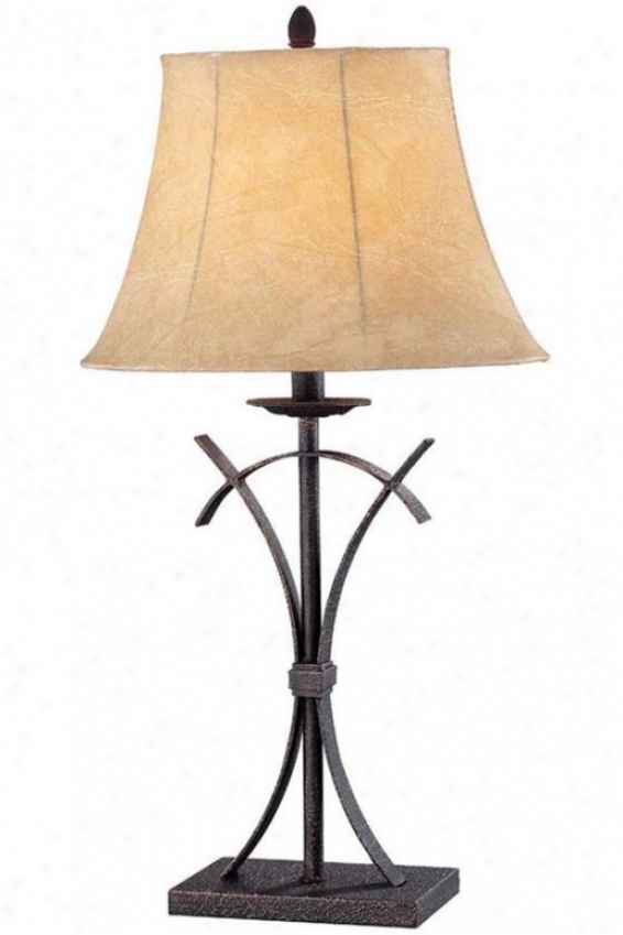 "kamryn Table Lamp - 28""hx15""d, Black"