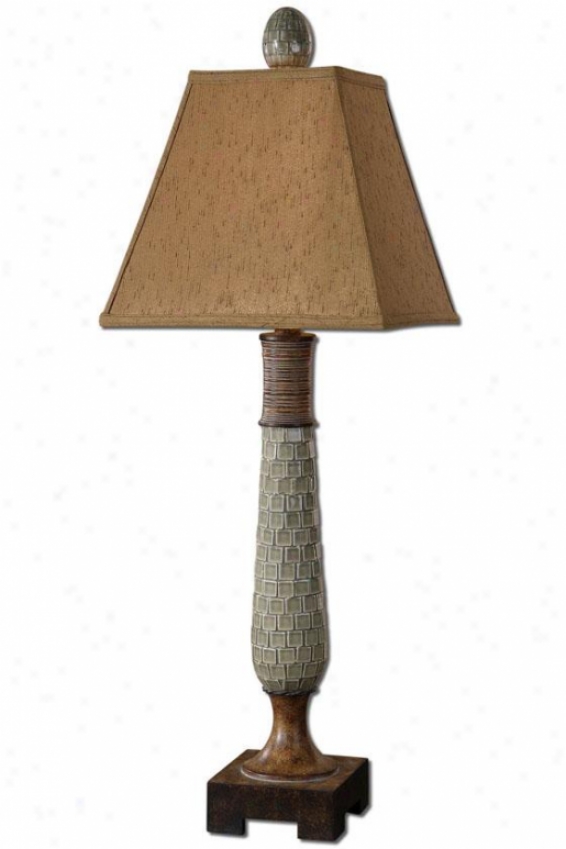 "kayson Buffet Lamp - 36.5""h, Blue"