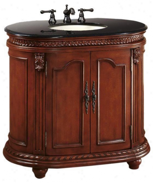 "kendall Single 37""w Bathroom Vanity - 37""w, Red"