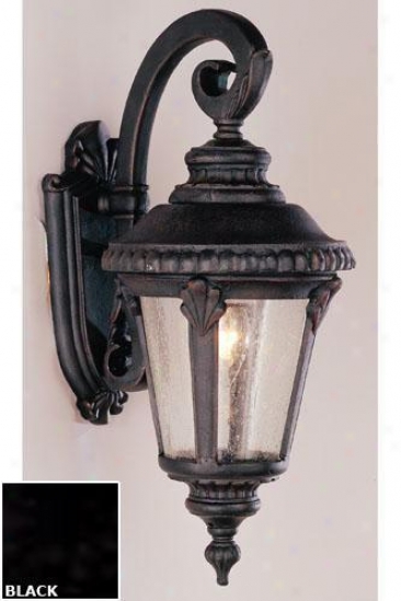 Kensihgton Small Wall Sconce - One-light, Black