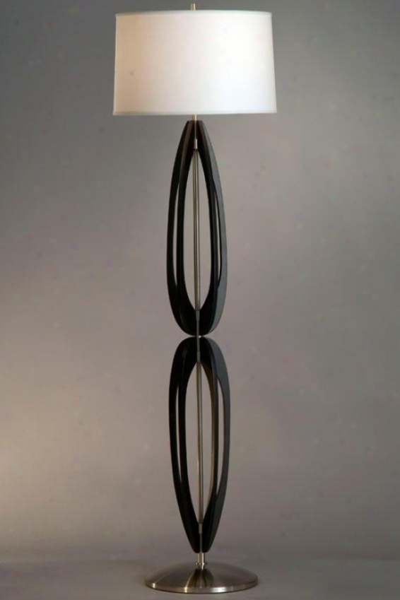 "kenzo Floor Lamp - 58 X 15""w, Black"