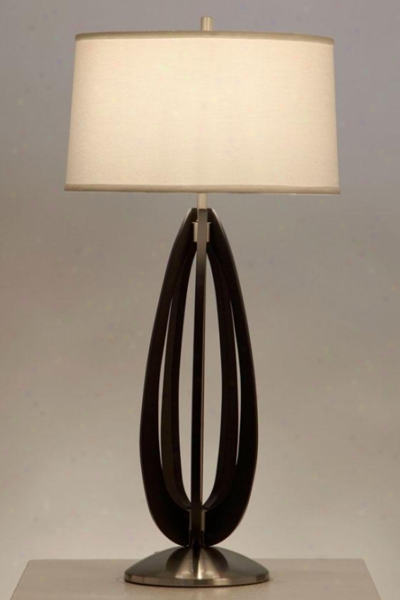 "kenzo Table Lamp - 28 X 14"", Black"