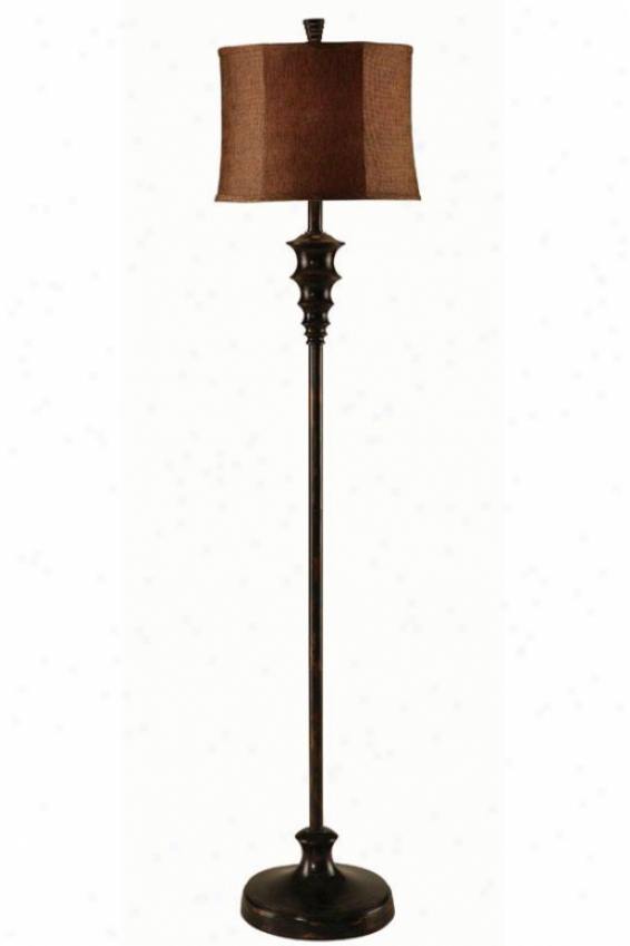 "kieran Bronze Floor Lamp - 60.5""h, Bronze"