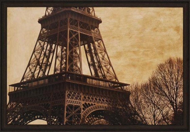 "la Belle Eiffel - 27""hx39""w, Murky"