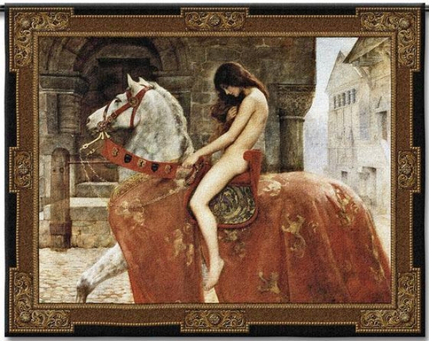 "lady Godiva Taoestry - 43""hx53""w, Multk"