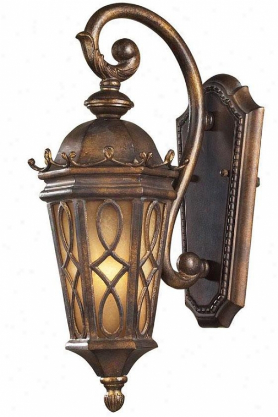 "lake Champlain 18""h Outdoor Sconce - 1-light, Hazelhut Bronze"