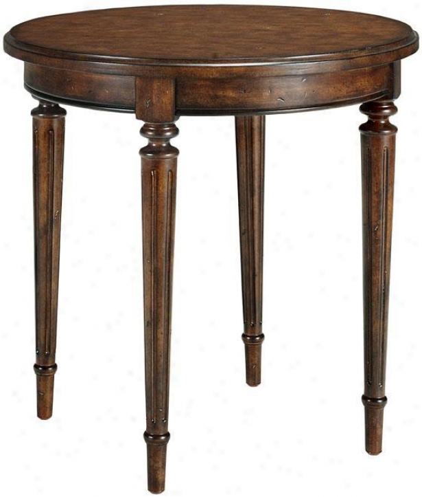 "lauren Accent Table - 24""ex24""h, Brown"