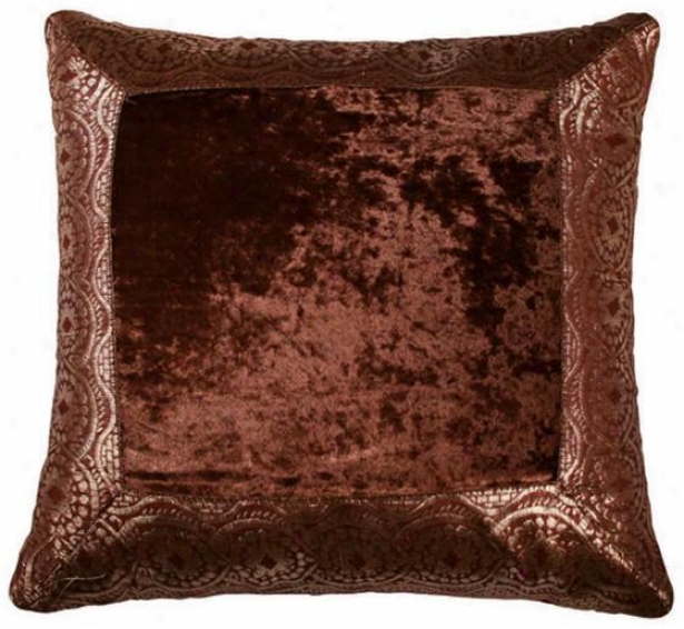 Layton Pillow - 18x18, Brown