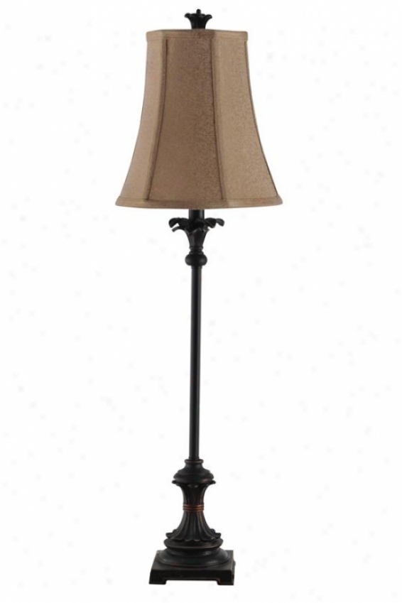 "lexii Buffet Lamp - 10""wx10""dx34""h, Bronze"