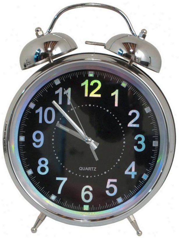 "liam Twin Belo Alarm Clock - 12hx8.5wx3.25""d, Blue"