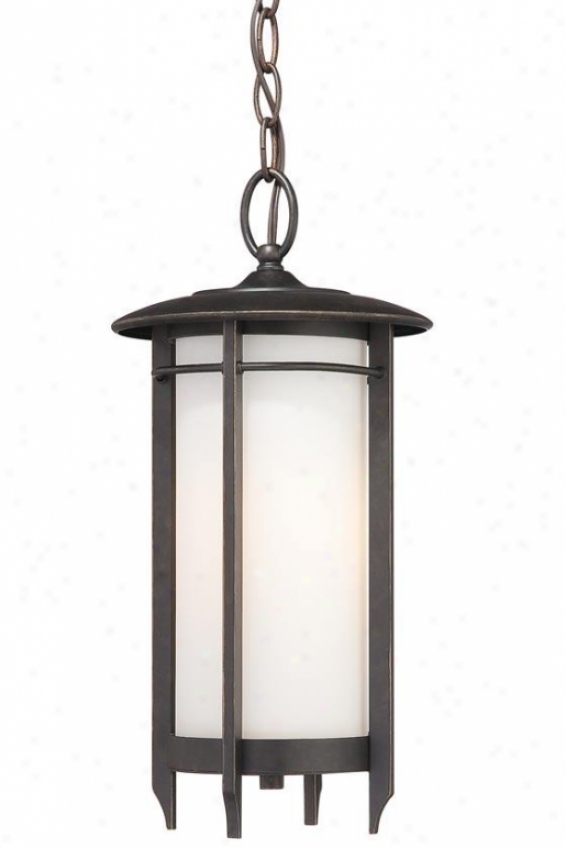 "liberty Outdoor Hanging Lantern - 17.5""h, Gold Bronze"