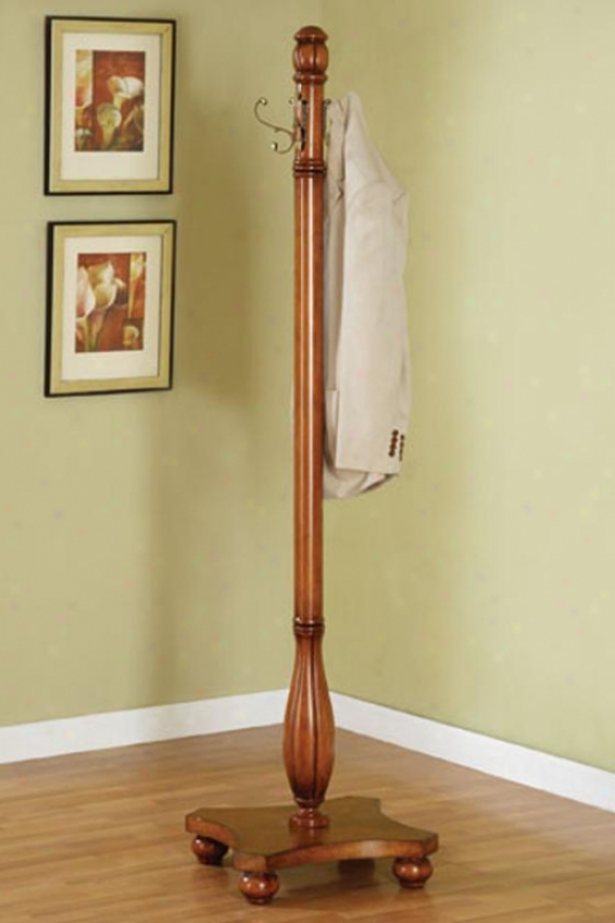 "liliana Coat Rack - 74.5""hx19""w, Tan"