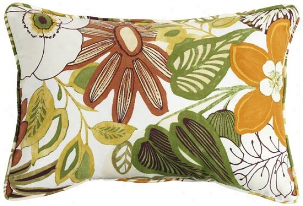 "lilith Marigold Fiber-filled Pillow - Fiber-flld Pllw, 12.5""x19"""