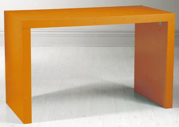 "loft Desk - 30"""x48"", Orange"