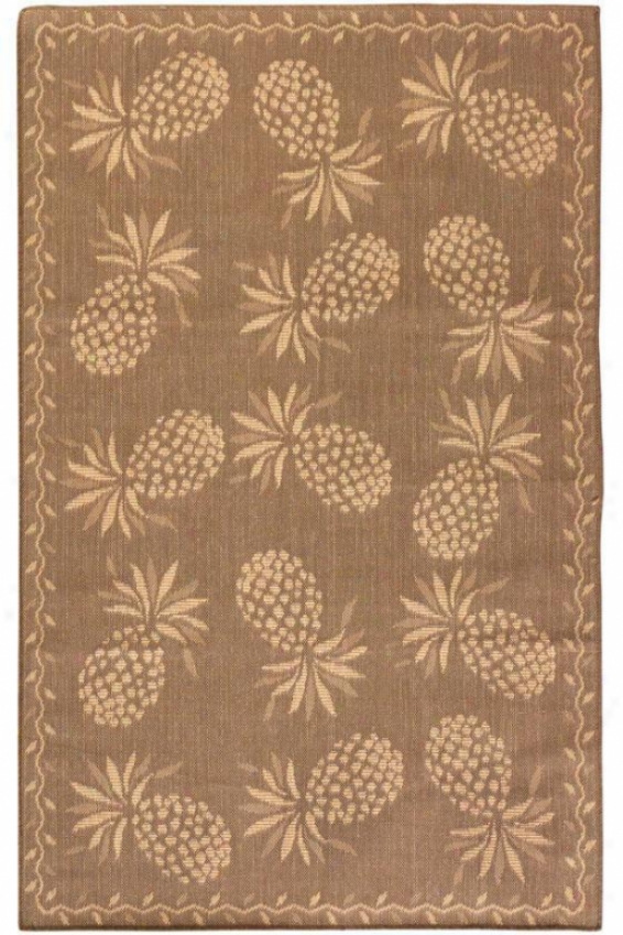 "luau All-weather Area Rug - 7'10"" Square, Wheat"