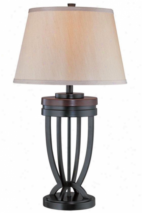 "luciana Ta6le Lamp - 28.5""h X 16""w, Black"