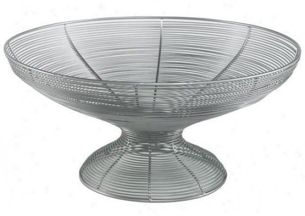 Macanese Wire Accent - Bowl, Dark Pewter